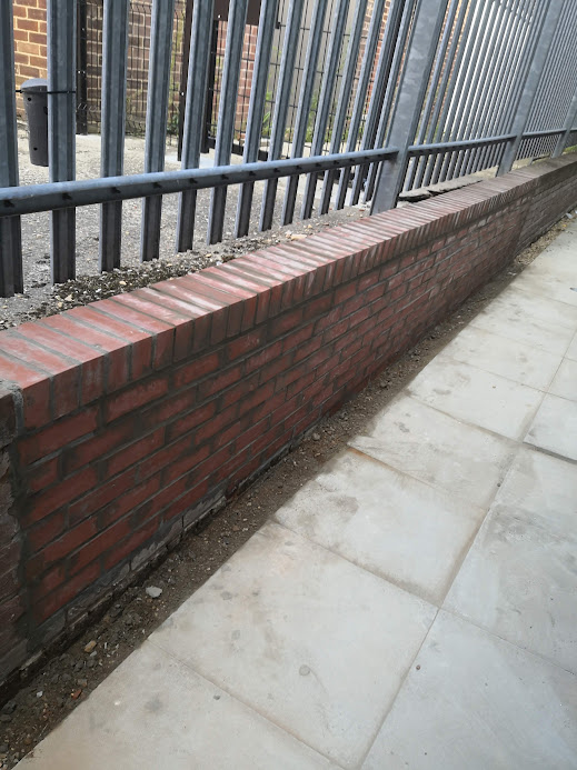 Professional brickwork repairs completed by RidgeOak in Hertfordshire.